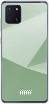 Samsung Galaxy Note 10 Lite Hoesje Transparant TPU Case - Fresh Geometric #ffffff