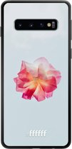Samsung Galaxy S10 Hoesje TPU Case - Rouge Floweret #ffffff