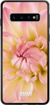 Samsung Galaxy S10 Hoesje TPU Case - Pink Petals #ffffff