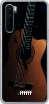 OnePlus Nord Hoesje Transparant TPU Case - Guitar #ffffff