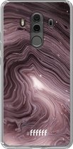 Huawei Mate 10 Pro Hoesje Transparant TPU Case - Purple Marble #ffffff