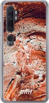 Xiaomi Mi Note 10 Hoesje Transparant TPU Case - Orange Red Party #ffffff