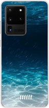 Samsung Galaxy S20 Ultra Hoesje Transparant TPU Case - Lets go Diving #ffffff