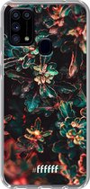 Samsung Galaxy M31 Hoesje Transparant TPU Case - Ornament #ffffff