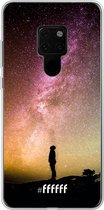 Huawei Mate 20 Hoesje Transparant TPU Case - Watching the Stars #ffffff