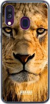 Samsung Galaxy A50 Hoesje Transparant TPU Case - Leo #ffffff