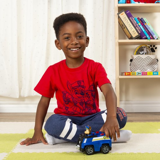 PAW Patrol - Chase's Patrol Cruiser - speelgoedauto met speelfiguur