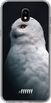 Samsung Galaxy J5 (2017) Hoesje Transparant TPU Case - Witte Uil #ffffff
