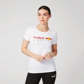 Red Bull Racing Womens Large Logo Tee XXS white