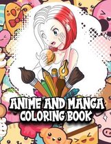 Anime And Manga Coloring Book