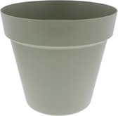 Kunststof Bloempot / Tuinpot / Pot / Bloembak CONOR - Olijf Groen - Kunststof - Ø 20 cm - Maat S