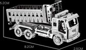 Bouwpakket Modelbouw Miniatuur Kiepauto Truck Vrachtwagen- metaal