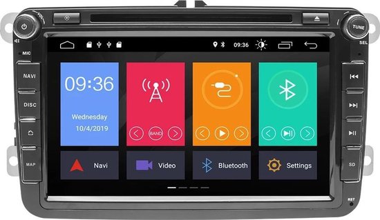 Foto: Carplay volkswagen seat skoda dvd speler android 11 navigatie 8inch 2 32gb amarok beetle golf polo passat caddy eos scirocco tiguan touran transporter jetta leon altea toledo octavia superb fabia yeti roomster