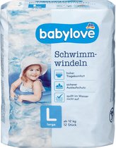 babylove Baby zwemluiers Maat L (5) , vanaf 12 kg, 12 stuks