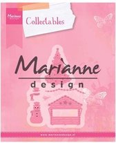 Marianne Design Collectable Village decoratie set 5 COL1440
