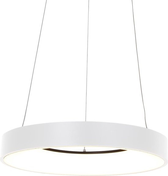 Steinhauer Lampe à suspension Ringlede Ø 48 cm 40 Watt LED blanc