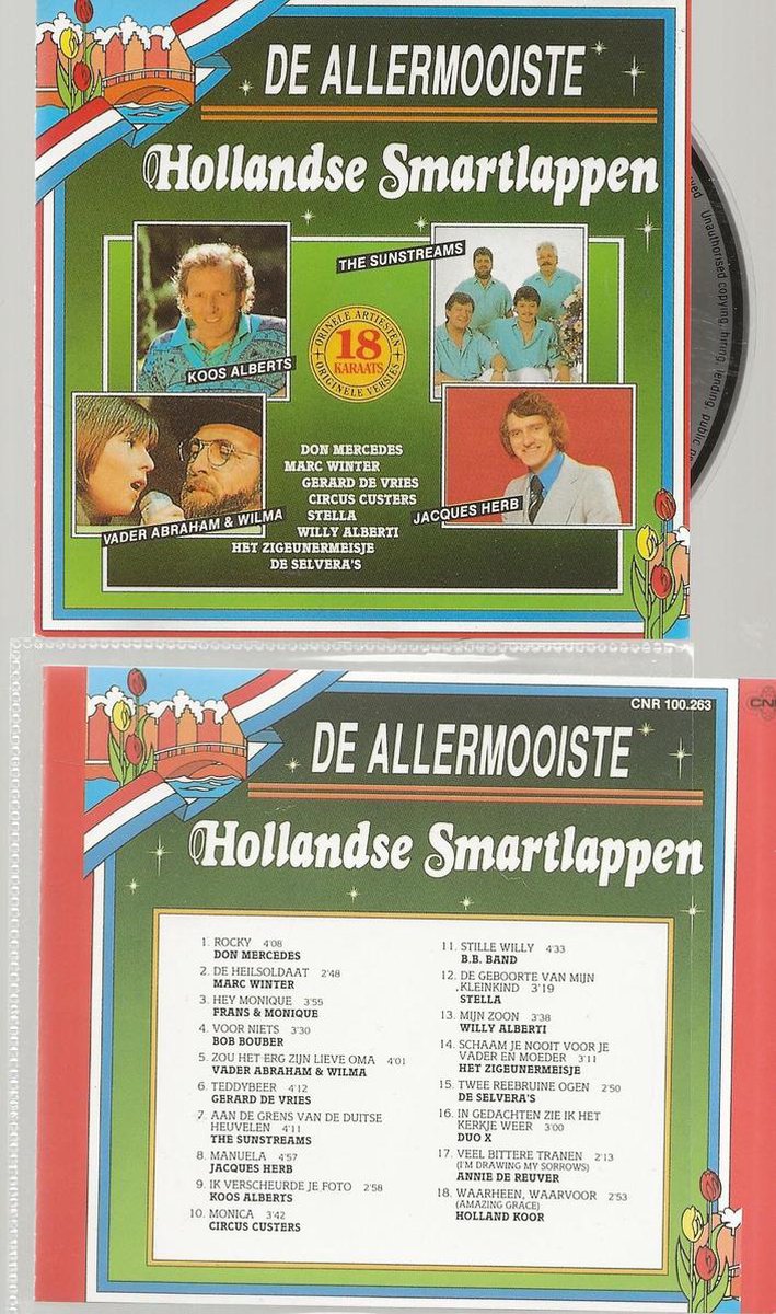 De Allermooiste Hollandse Smartlappen