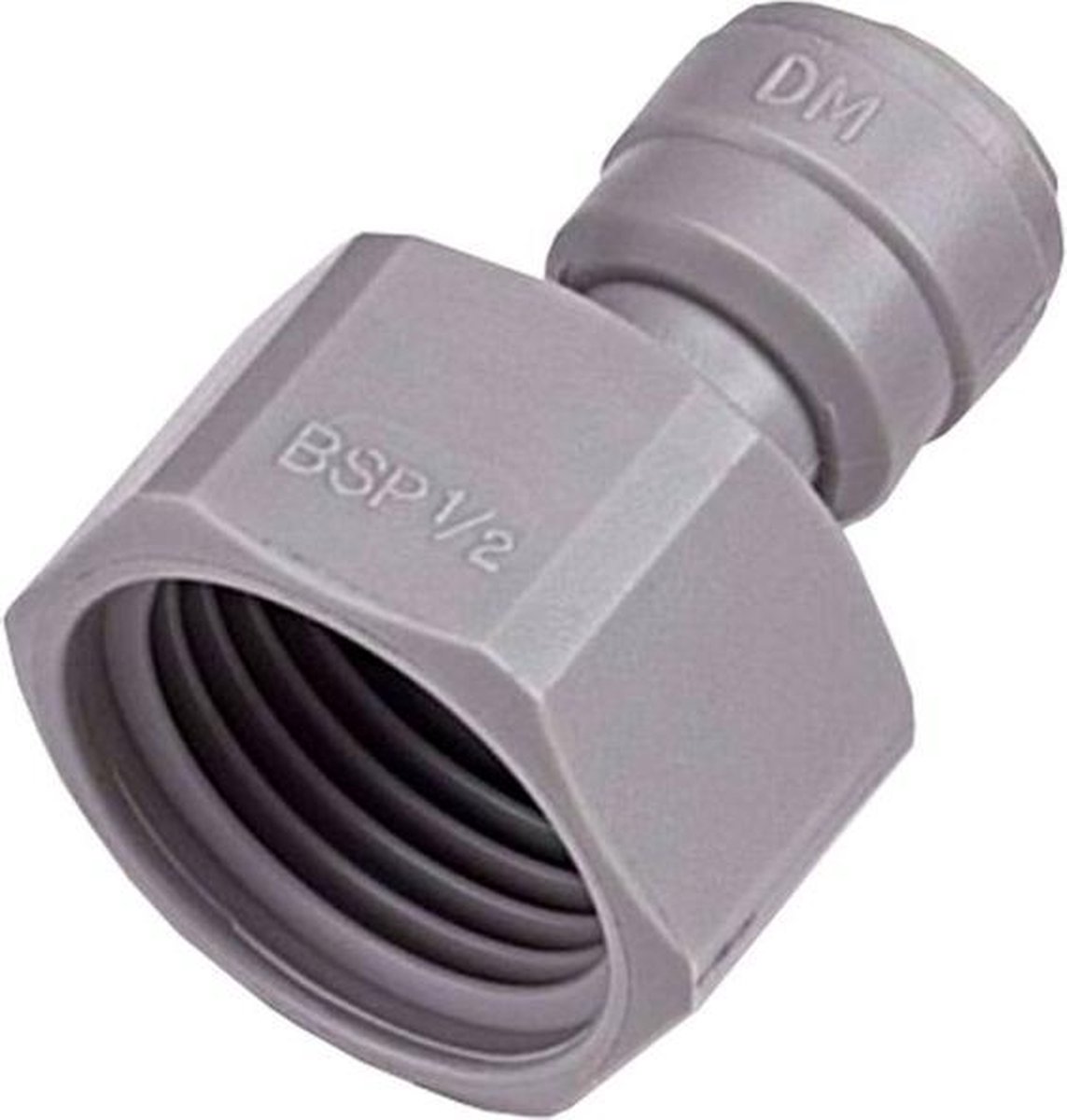 Aansluiting met binnendraad 5/16" slang x 1/2" BSP(P) conisch vrouwelijk