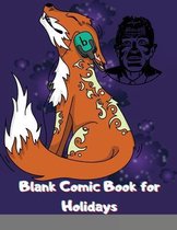 Blank Comic Book for Holidays