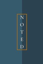 Noted Notebook Softcover Cinnamon Matte