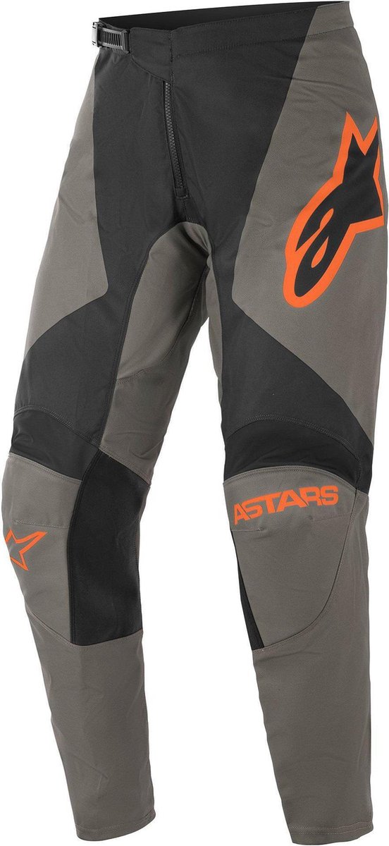 Alpinestars Fluid Speed Dark Gray Orange Motorcycle Pants 30