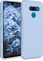 kwmobile telefoonhoesje voor LG K50 - Hoesje voor smartphone - Back cover in mat lichtblauw