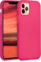 kwmobile telefoonhoesje voor Apple iPhone 11 Pro - Hoesje voor smartphone - Back cover in neon roze