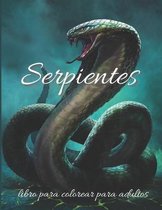 Serpientes libro para colorear para adultos