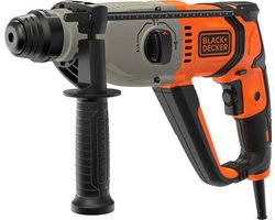 BLACK+DECKER 800W 2.2J Pneumatische boorhamer met accessoires in koffer - BEHS02K-QS