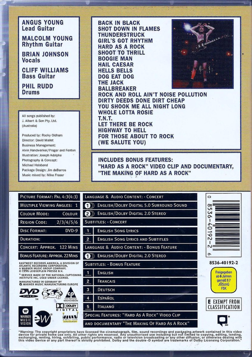 AC/DC - No Bull (Dvd) | Dvd's | bol