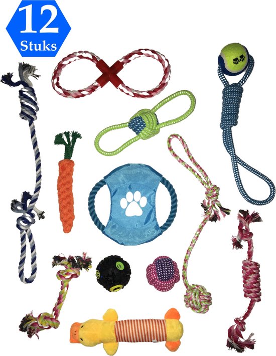 SODEAL Honden Speelgoed - Honden Speeltjes - Honden spullen - Puppy Speelgoed - Puppy Pakket