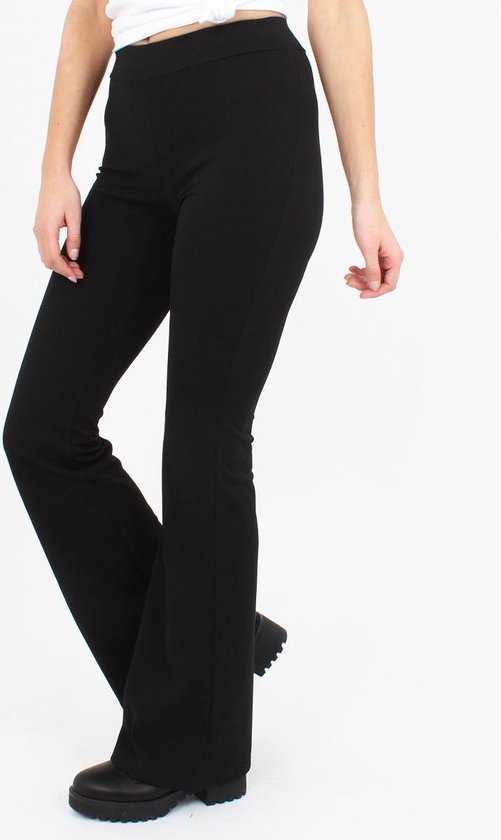 Zwarte flared pants | bol.com