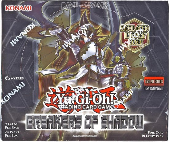 Yu Gi Oh Breakers Of Shadow Booster Box 1st Edition English Games Bol Com