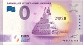 0 Euro Biljet 2021 - Bankbiljet uit het huwelijksjaar