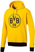 Puma BVB fan hoody junior geel zwart 75286511, maat 176