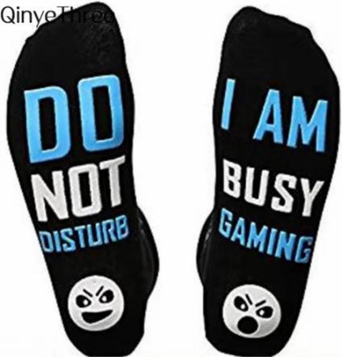 Sokken heren zwart - print I am gaming - 40-45