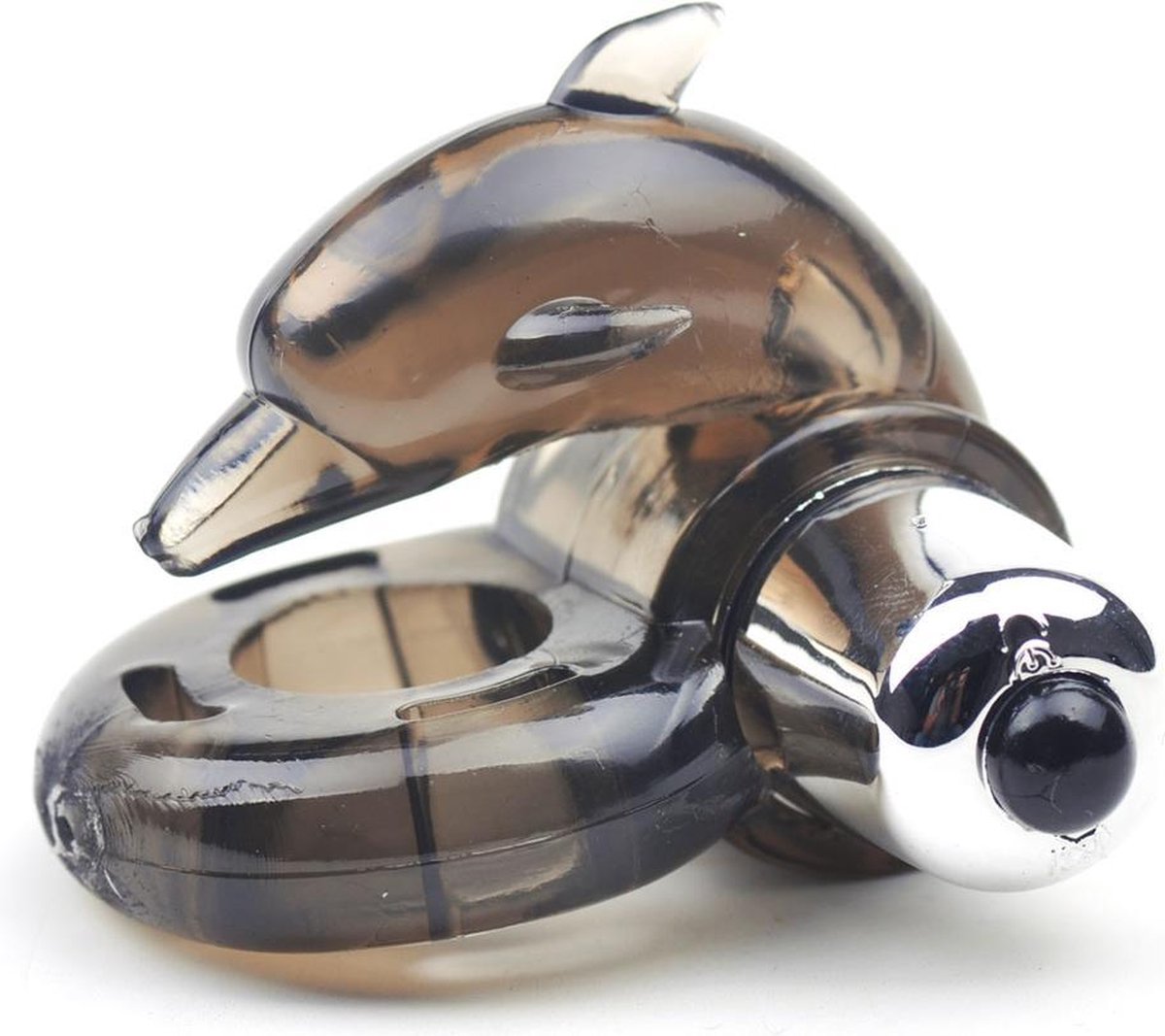 Goedkoopste Vibration Cockring Dolphin Stimulator - Heerlijk gevoel tijdens penetratie - Stimulerend voor mannen en vrouwen - Spannend voor koppels - Sex speeltjes - Sex toys - Erotiek - Sexspelletjes voor mannen – Seksspeeltjes - Cockring vibrerend - Penisring