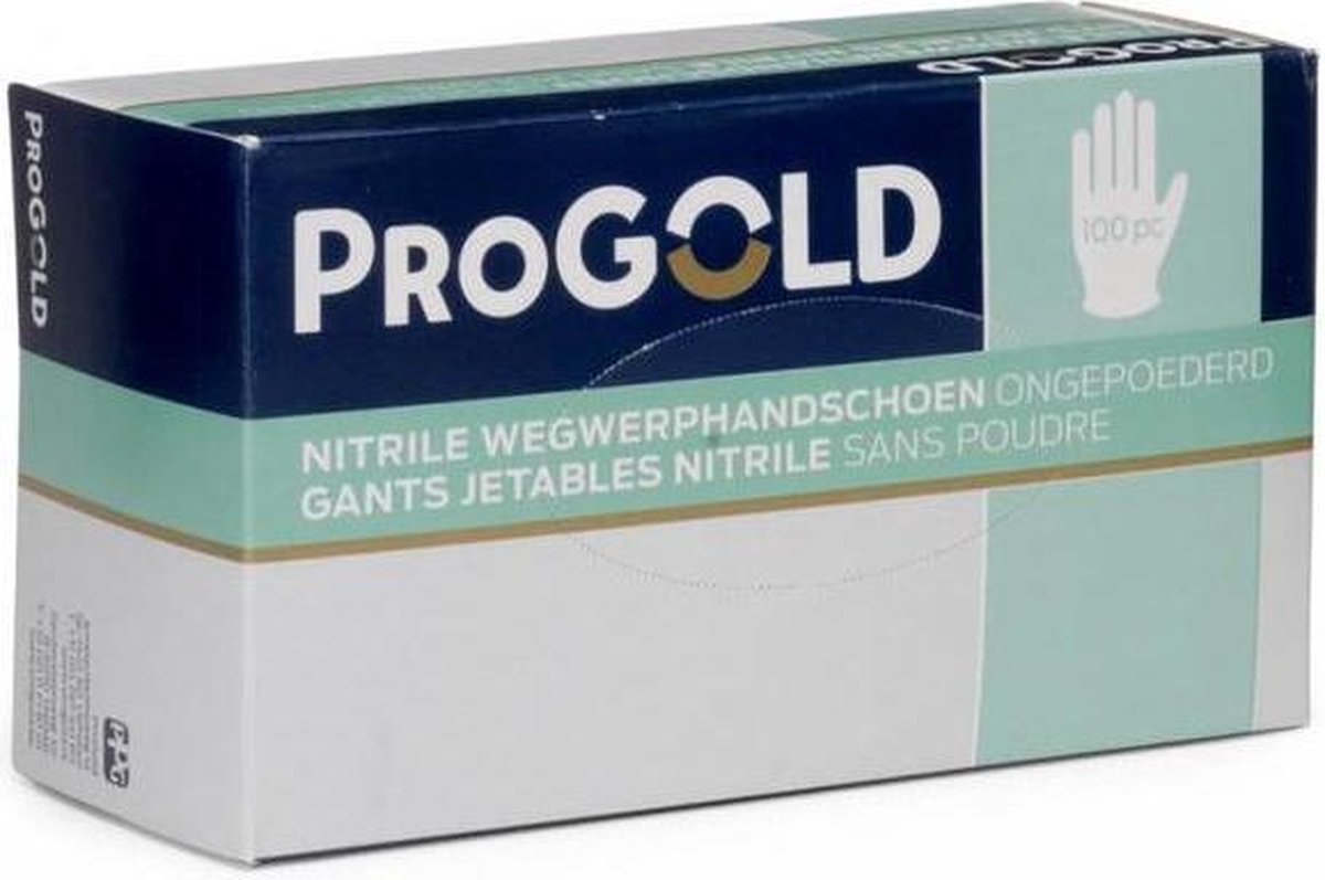 Goedkoopste PROGOLD WEGWERPHANDSCHOENEN NITRILE XL 100x