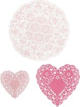 Talking Tables - Darling Doilies - taartdoilies roze