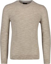 Cavallaro Napoli - Heren Trui - Calao R-Neck Pullover - Beige - Maat XL