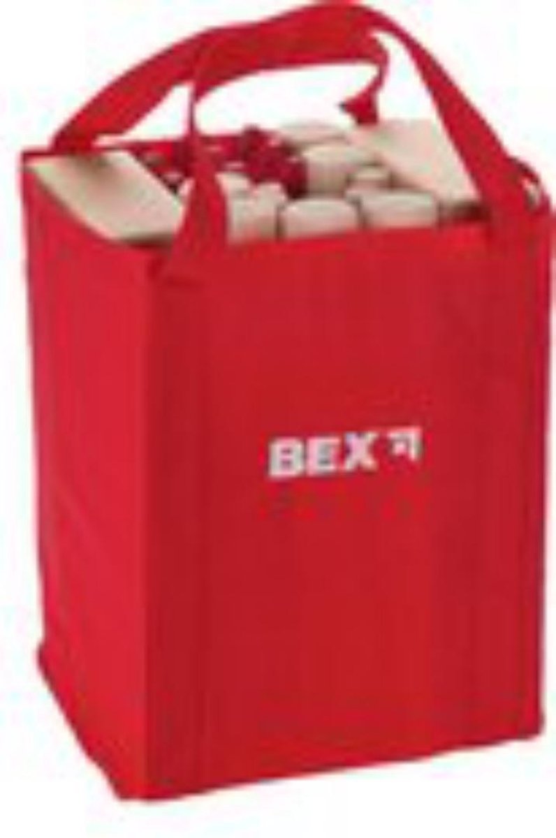 Bex Sport Original Kubb Rode Koning -Rubberhout inclusief houten opbergkrat — afbeelding 10