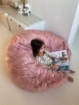 Fatbillies Cotton Candy Pink XL zitzak - bean bag - kinderen - volwassenen