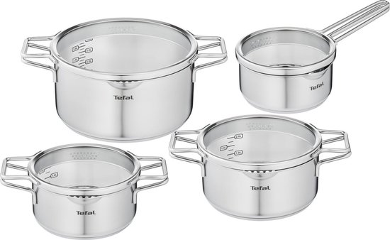 Tefal Nordica Pannenset 4 delig