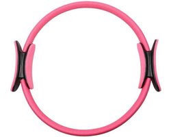 Victoire Expression Pilates Ring voor Thuis Sporten - Pilates Oefeningen - Sport Yoga Ring voor Bennen en Armen - Elastische Ring - Gym/gymnastisch - Bekkenbodemtrainer - Buikspiertrainer Fitnes Accessoires - Roze – Ø 38cm