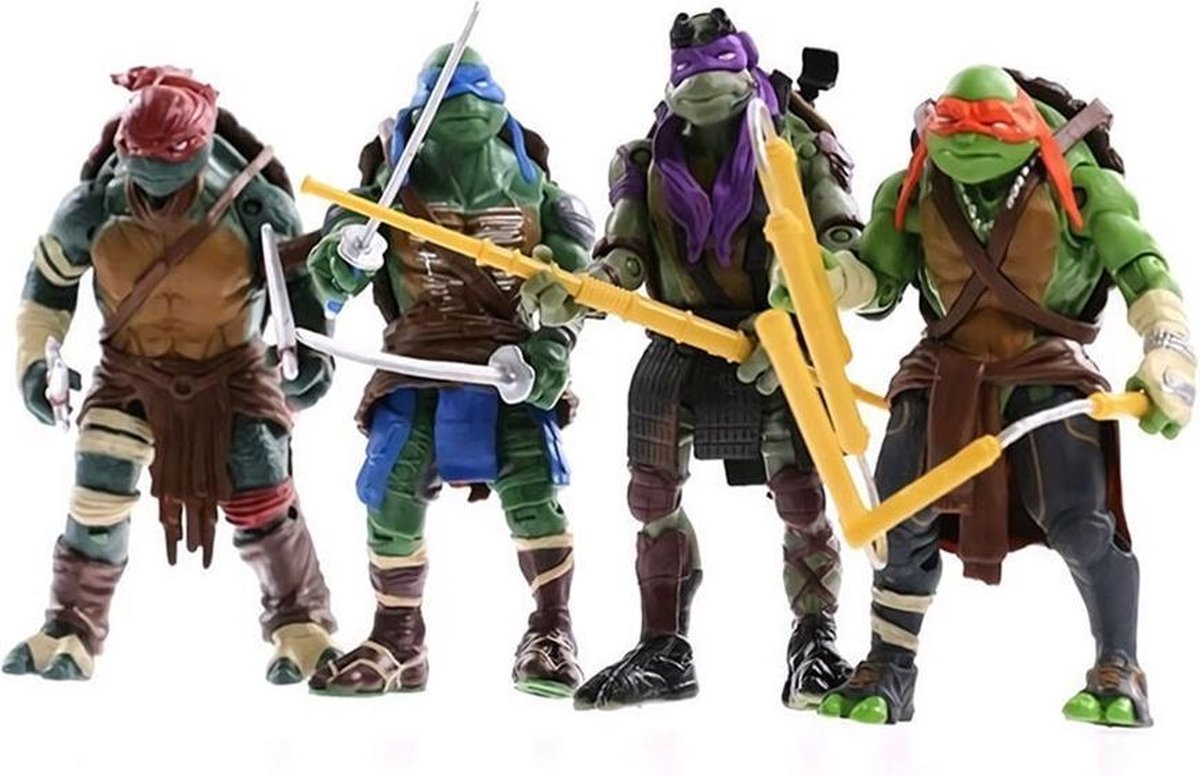 Ninja Turtles Speelgoed -Ninja Actiefiguur - Speelgoed - Figuren Set -  Kadoset - Leuke... | bol.com