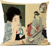 Kussenhoes Vrouw Japans Collectie 1.12