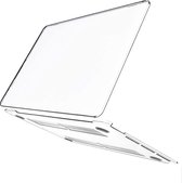 Laptopcover - Geschikt voor MacBook Air 13,3 inch - Case - Cover Hardcase - A2289/A2251 Touchbar (2020) - Transparant