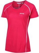 Regatta Tornell II Vochtdoorvoerend T-Shirt Van Merino Wolmix Voor Dames Roze