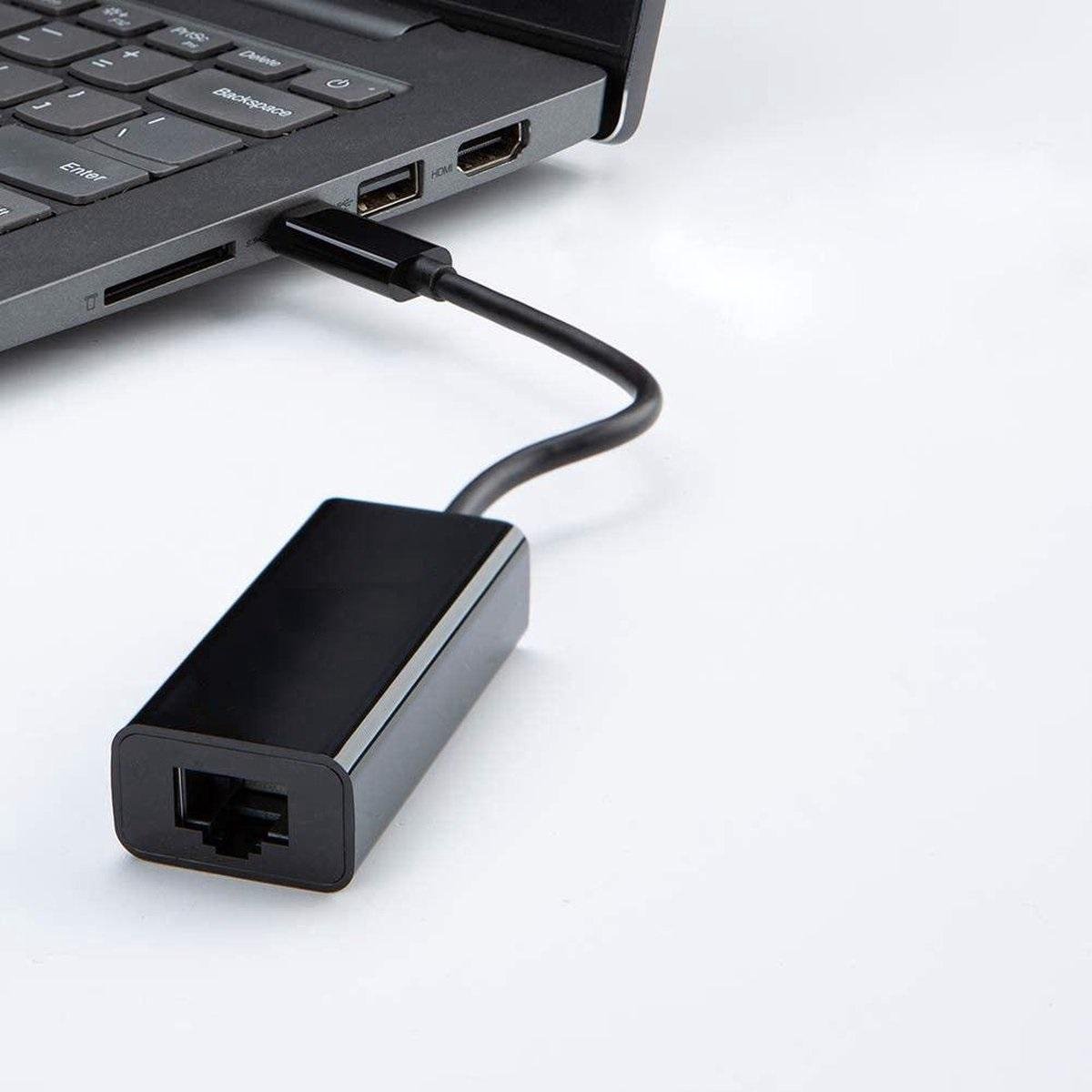 USBC Naar Adapter USB C Naar / RJ45 Poort / LAN Netwerk