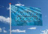 Promotievlag: 'Wintervoordeel' - 120x180 cm